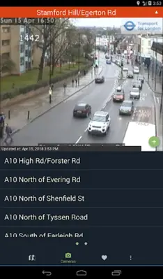 London Traffic Cameras android App screenshot 1